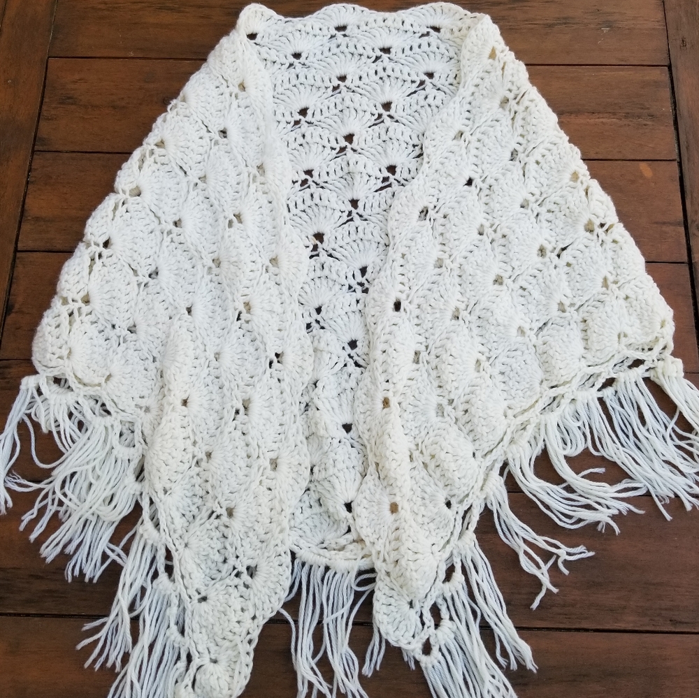 Hand Crocheted Shawl